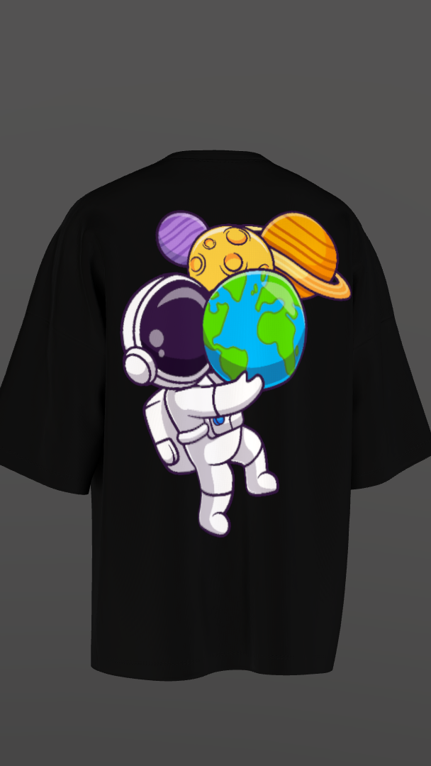 Cosmic Escape – “I Need Space” Oversized T-Shirt