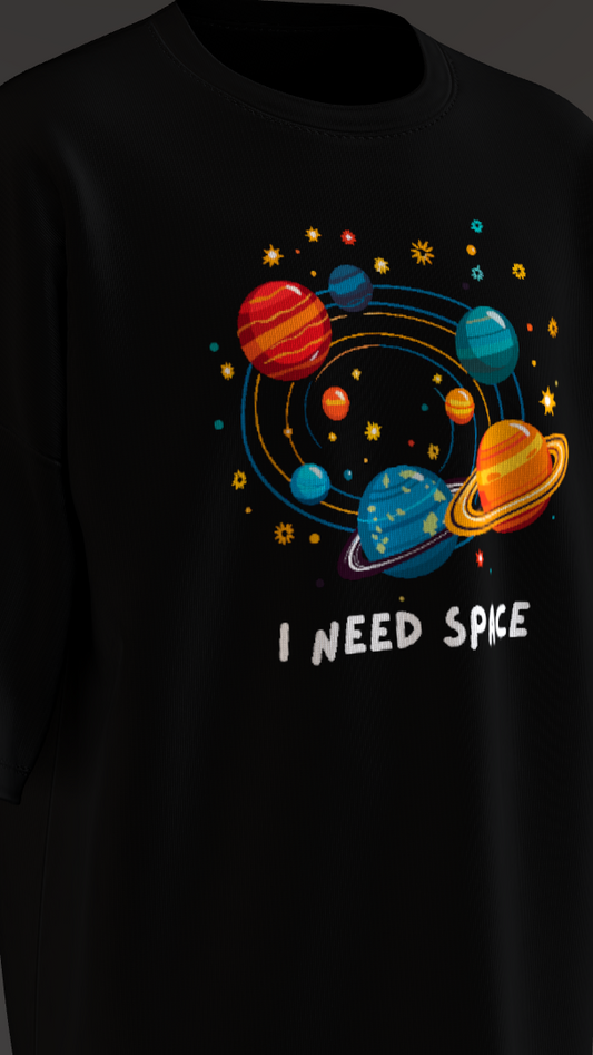 Cosmic Escape – “I Need Space” Oversized T-Shirt