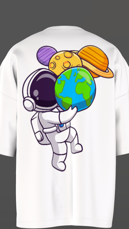 Cosmic Escape – “I Need Space” Oversized T-Shirt