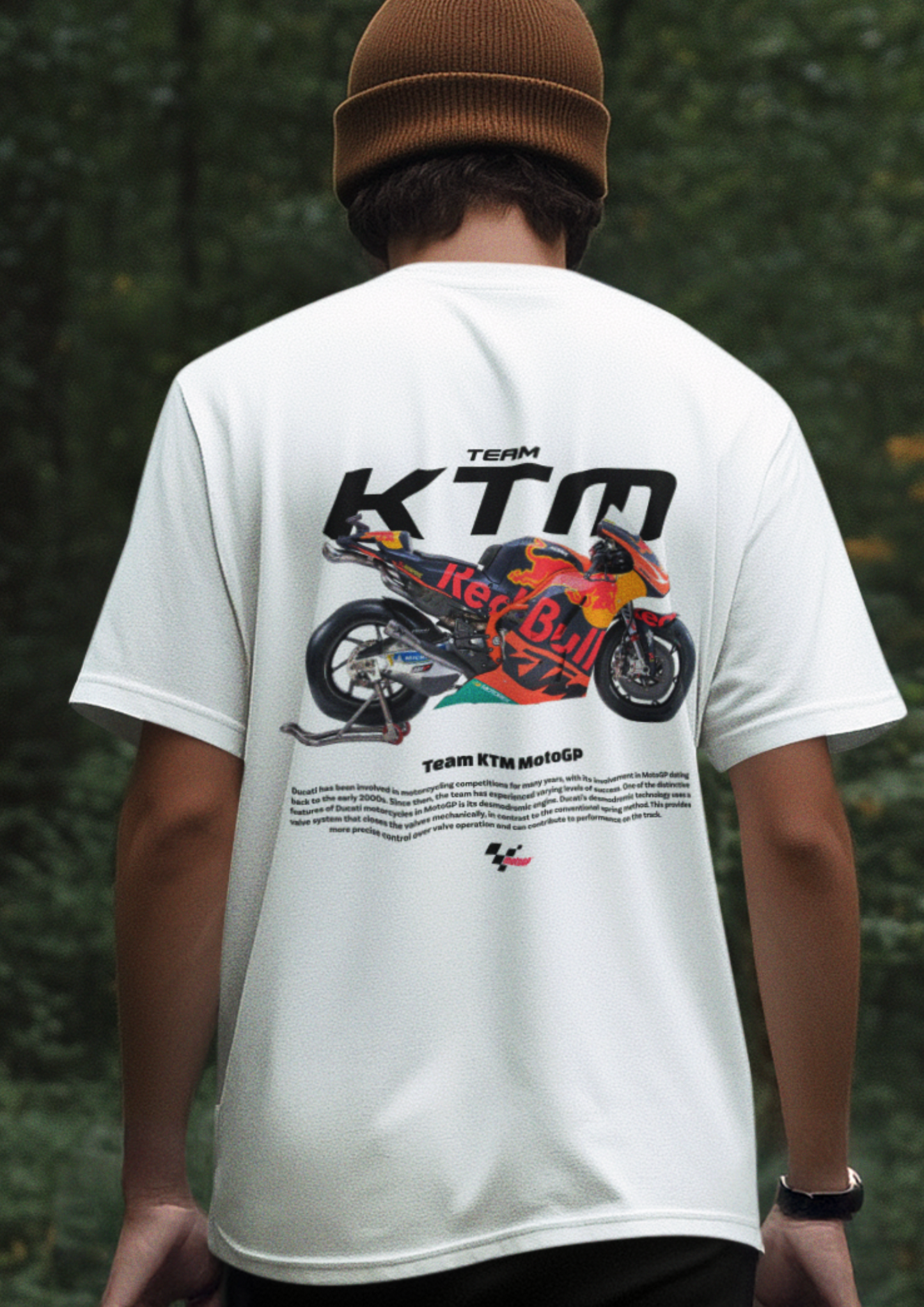 ๐๏ธ Red Bull KTM Racing Inspired Oversized T-shirt