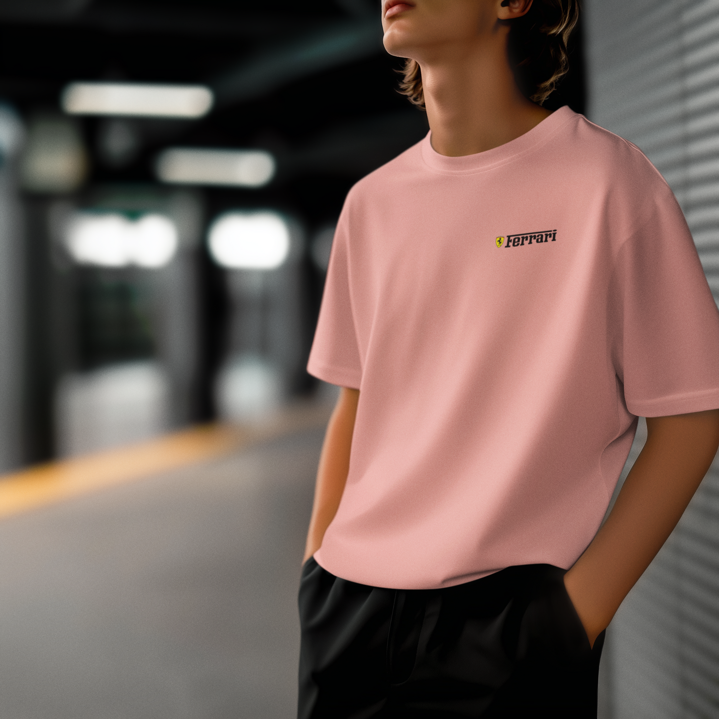 Ferrari F1 Racing Oversized T-Shirt โ Premium Streetwear for Motorsport Fans