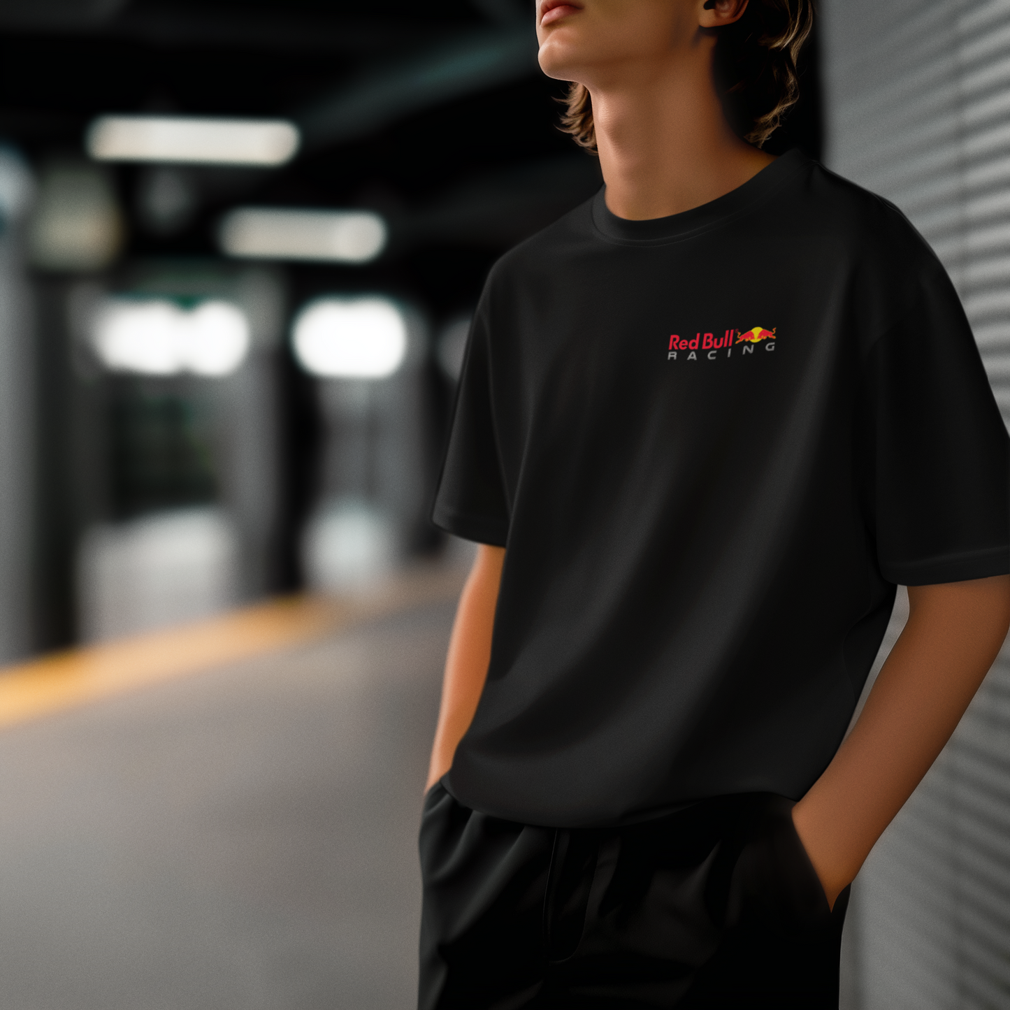 Red Bull Racing F1 Oversized T-Shirt β Streetwear for Formula 1 Fans
