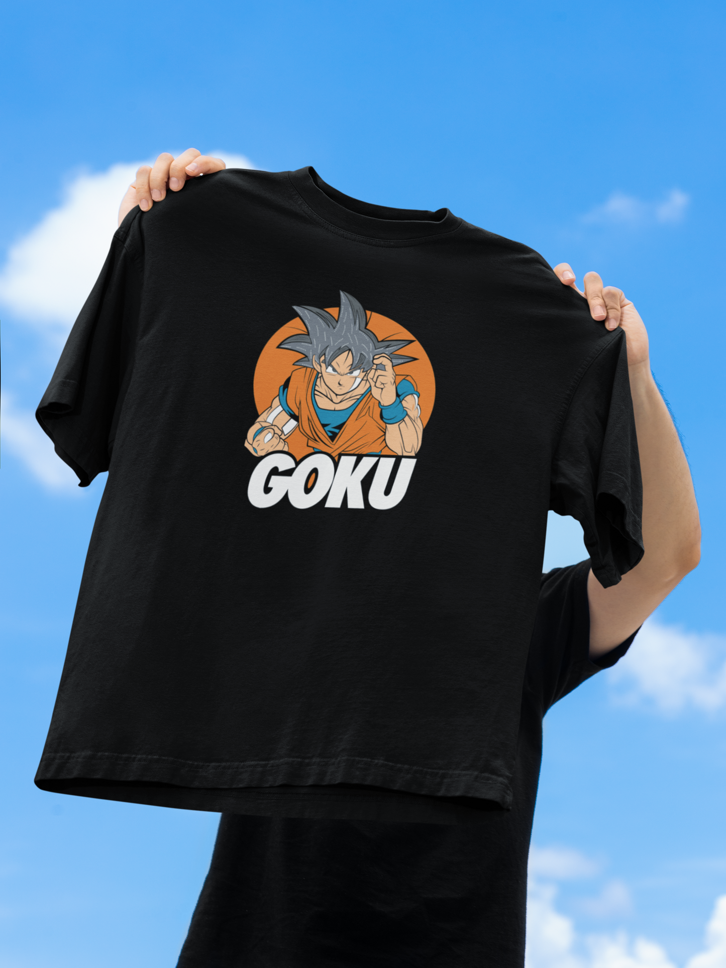 Dragon Ball Z Goku Oversized T-Shirt – Anime Streetwear Graphic Print Tee