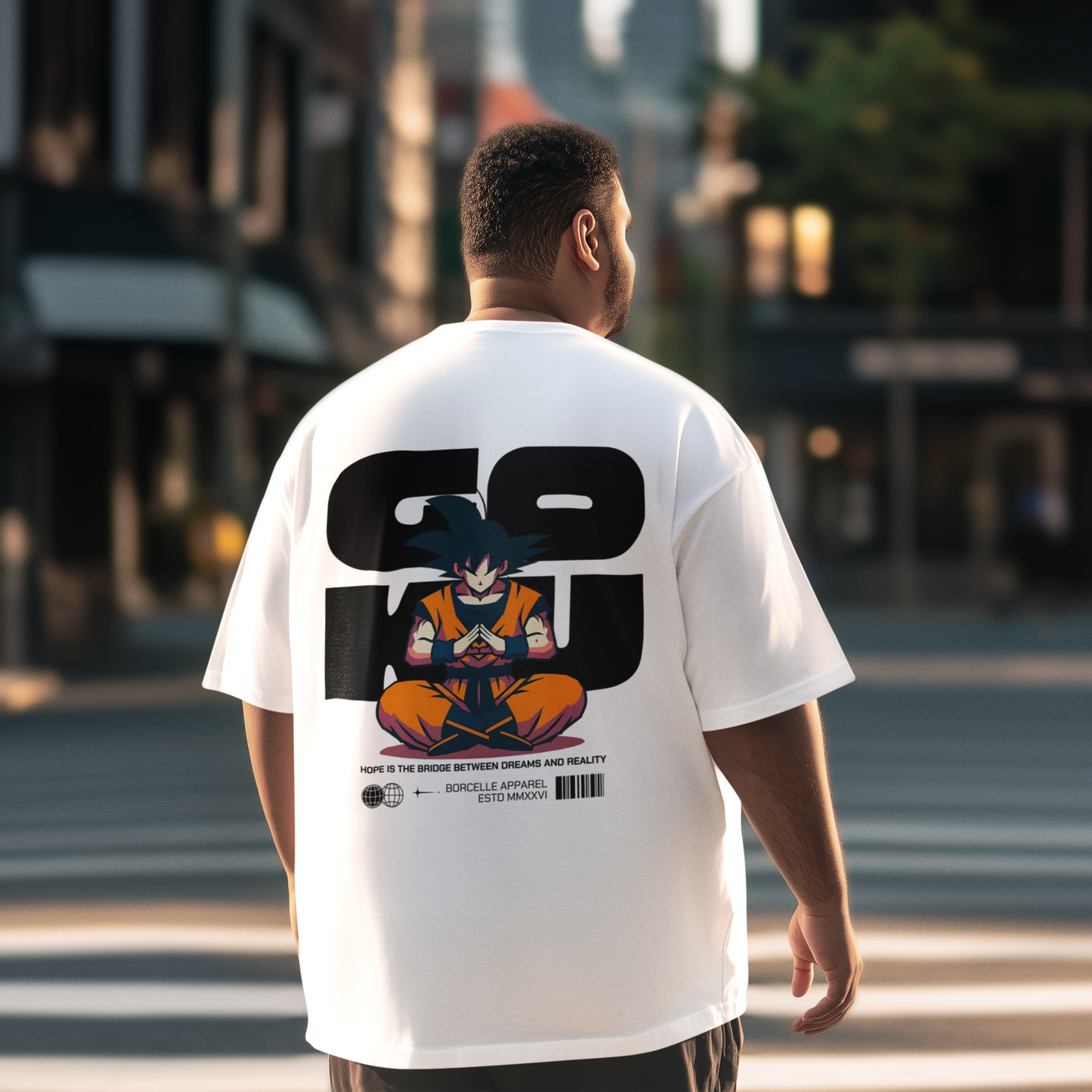 Goku Dragon Ball Z Oversized Streetwear T-Shirt