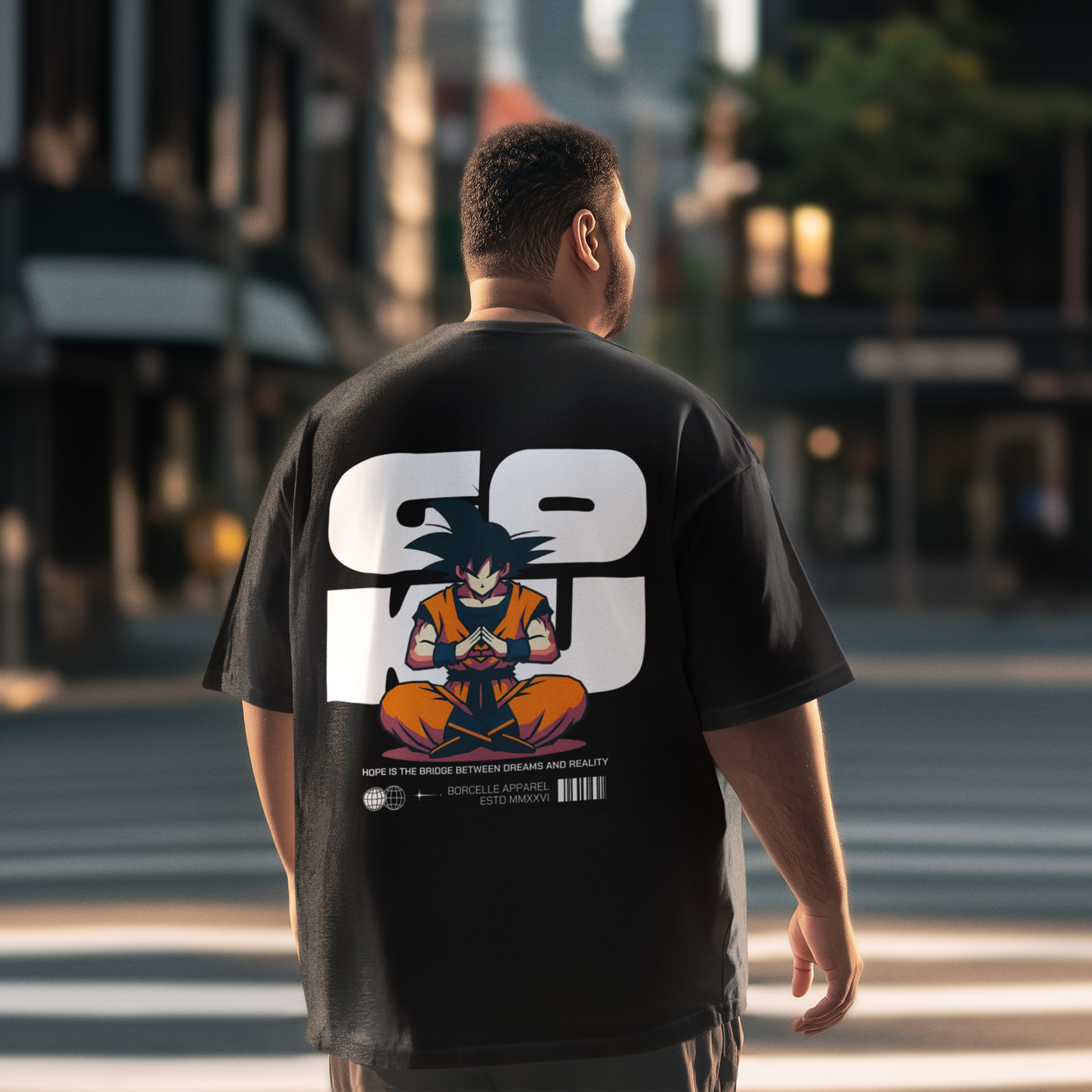 Goku Dragon Ball Z Oversized Streetwear T-Shirt