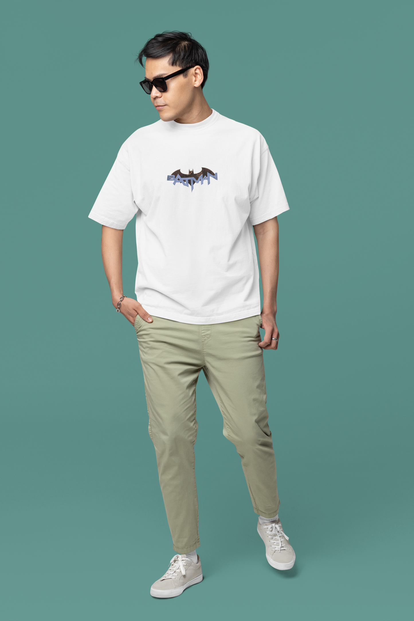 🦇 Batman Pop Art Oversized Tee