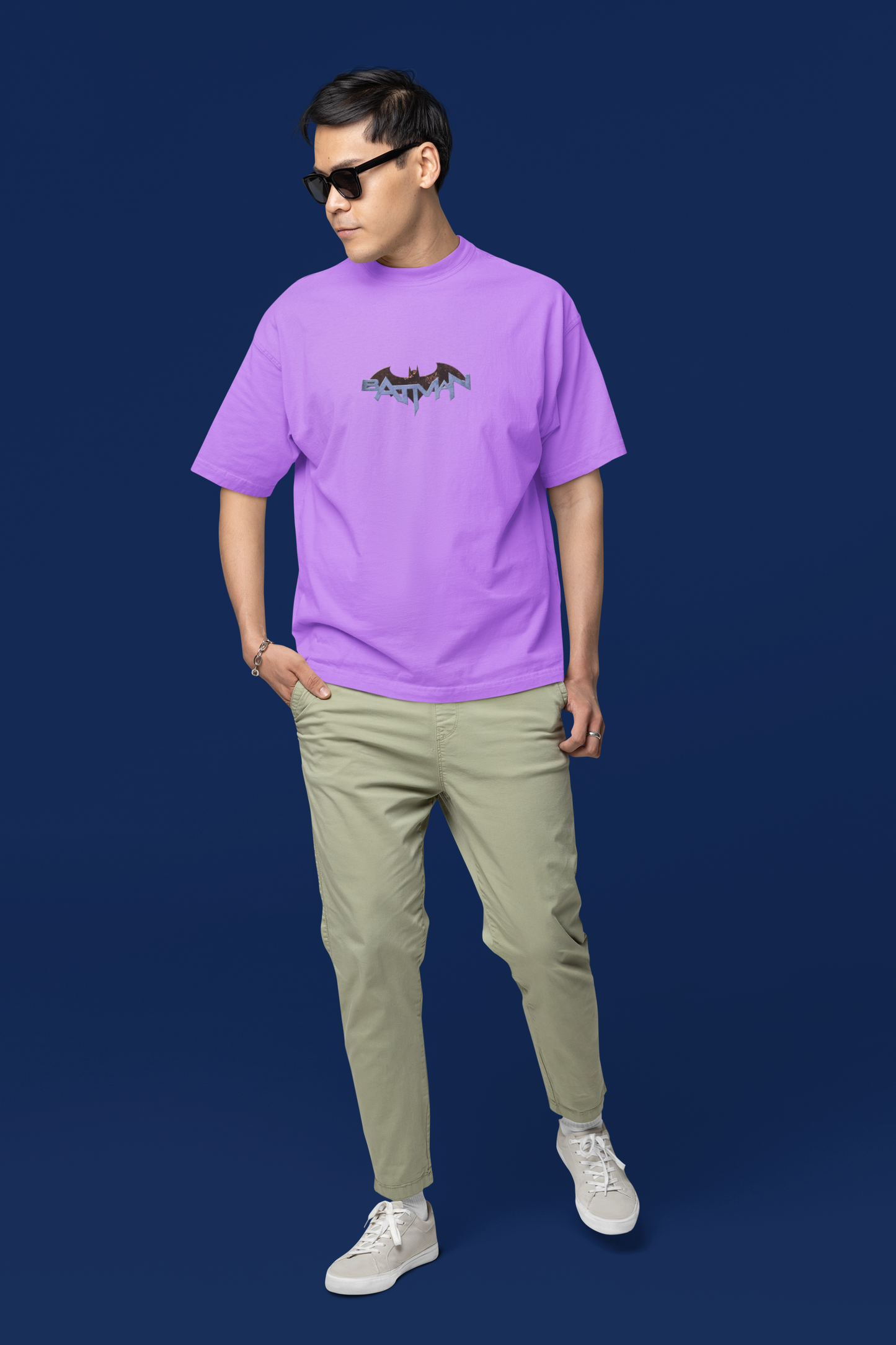🦇 Batman Pop Art Oversized Tee