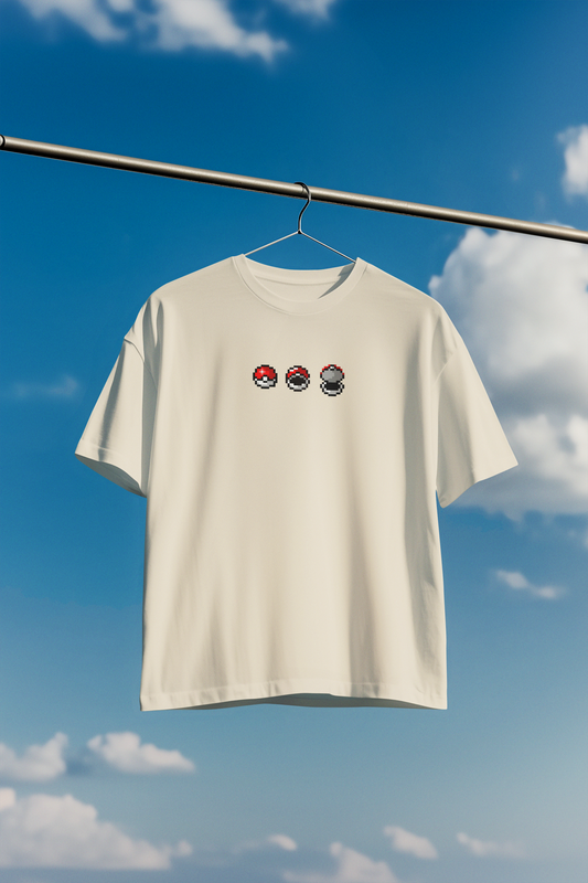 Gengar Oversized Printed T-Shirt – Anime Streetwear Ghost Pokemon Tee