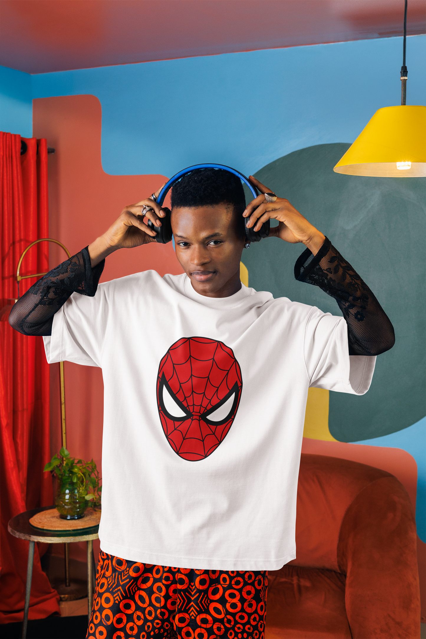 Webbed Wonder β Spider-Man Oversized Tee π·οΈ