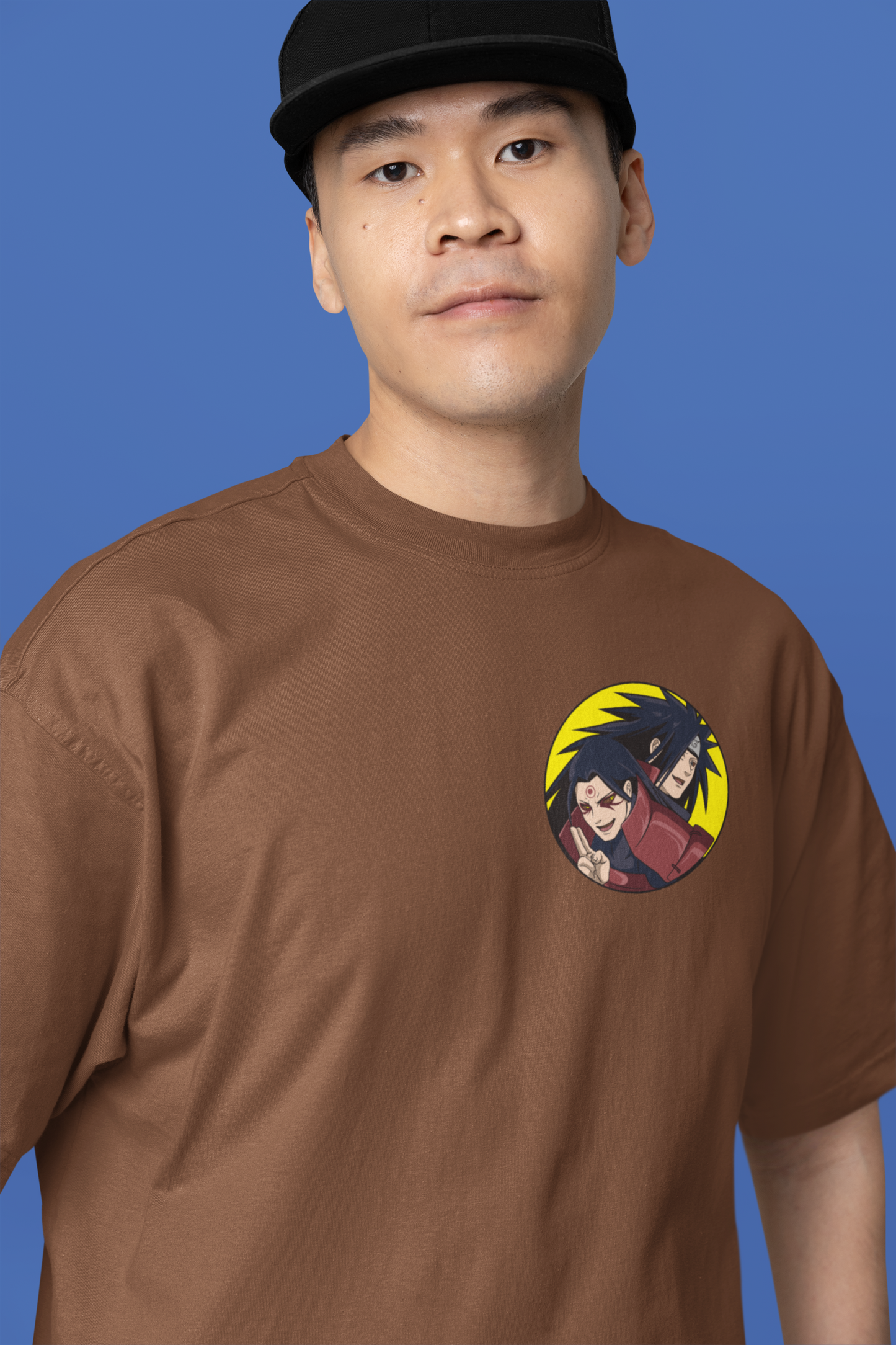 Naruto Printed Oversized T-Shirt β Anime Streetwear Tee