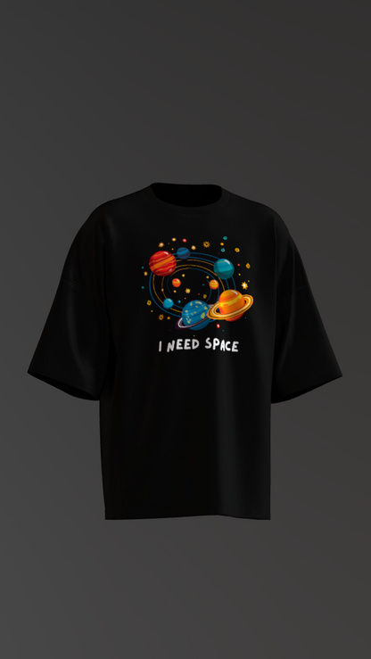 Cosmic Escape – “I Need Space” Oversized T-Shirt