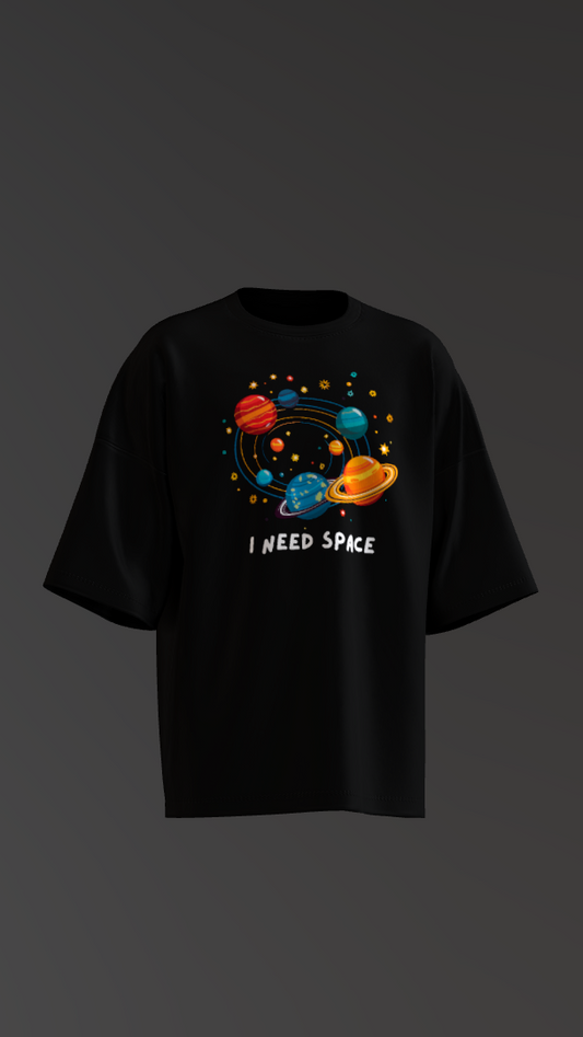 Cosmic Escape – “I Need Space” Oversized T-Shirt