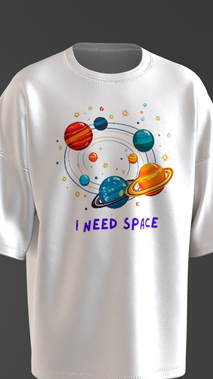 Cosmic Escape – “I Need Space” Oversized T-Shirt