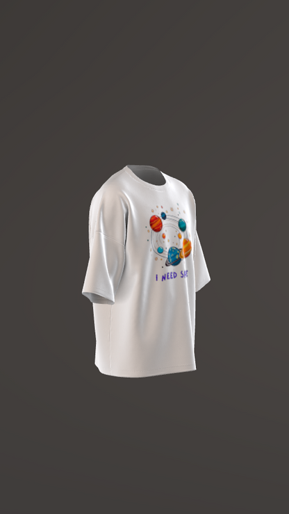 Cosmic Escape – “I Need Space” Oversized T-Shirt