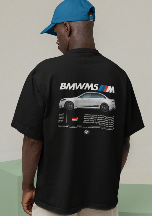 BMW Car Print Oversized T-Shirt – Premium Streetwear Tee