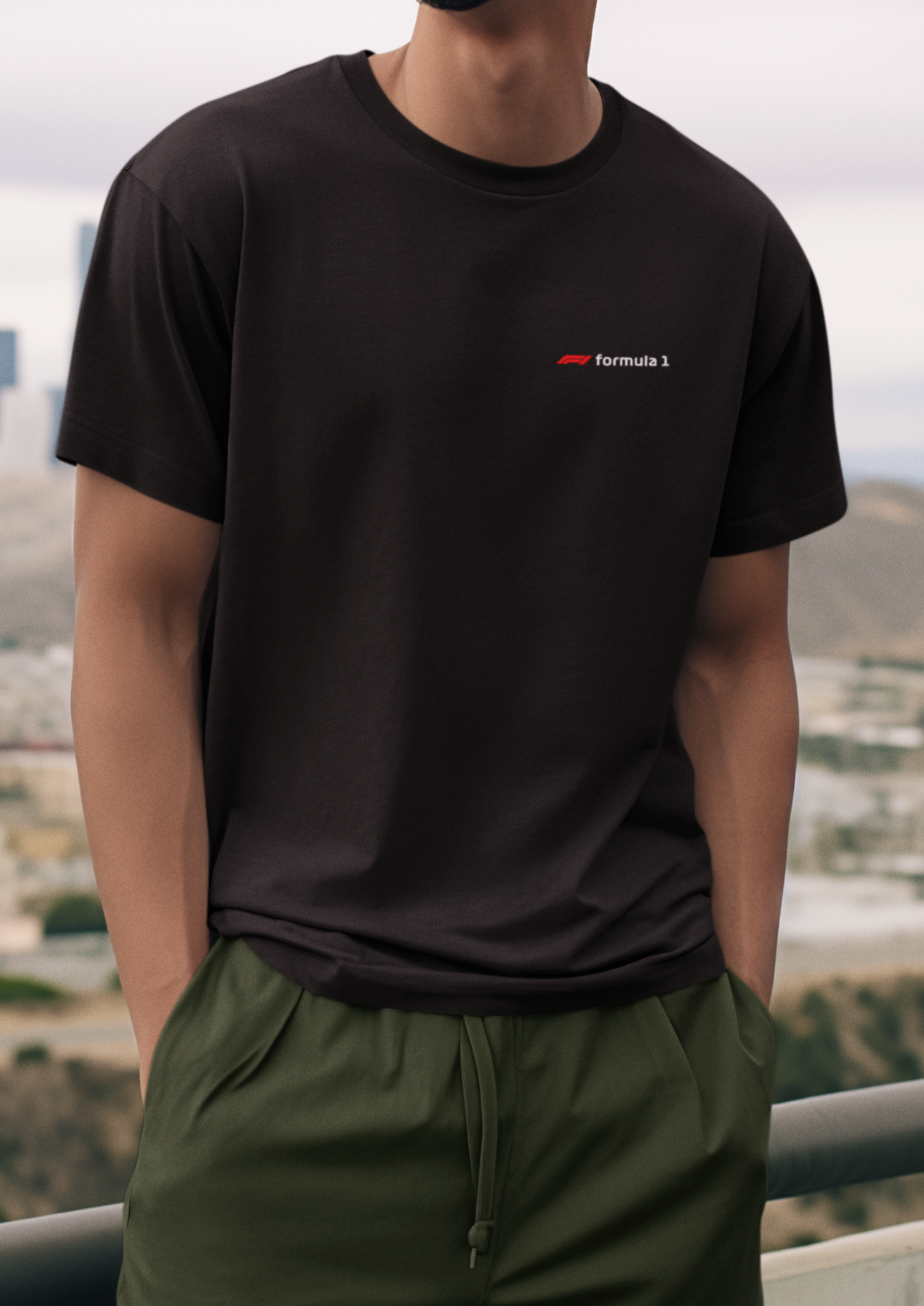 Haas F1 Team Printed Oversized T-Shirt – Racing Streetwear Edition