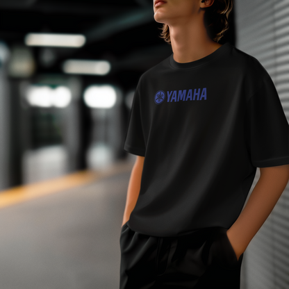 Yamaha Bike Graphic Printed Oversized T-Shirt | Streetwear Edition