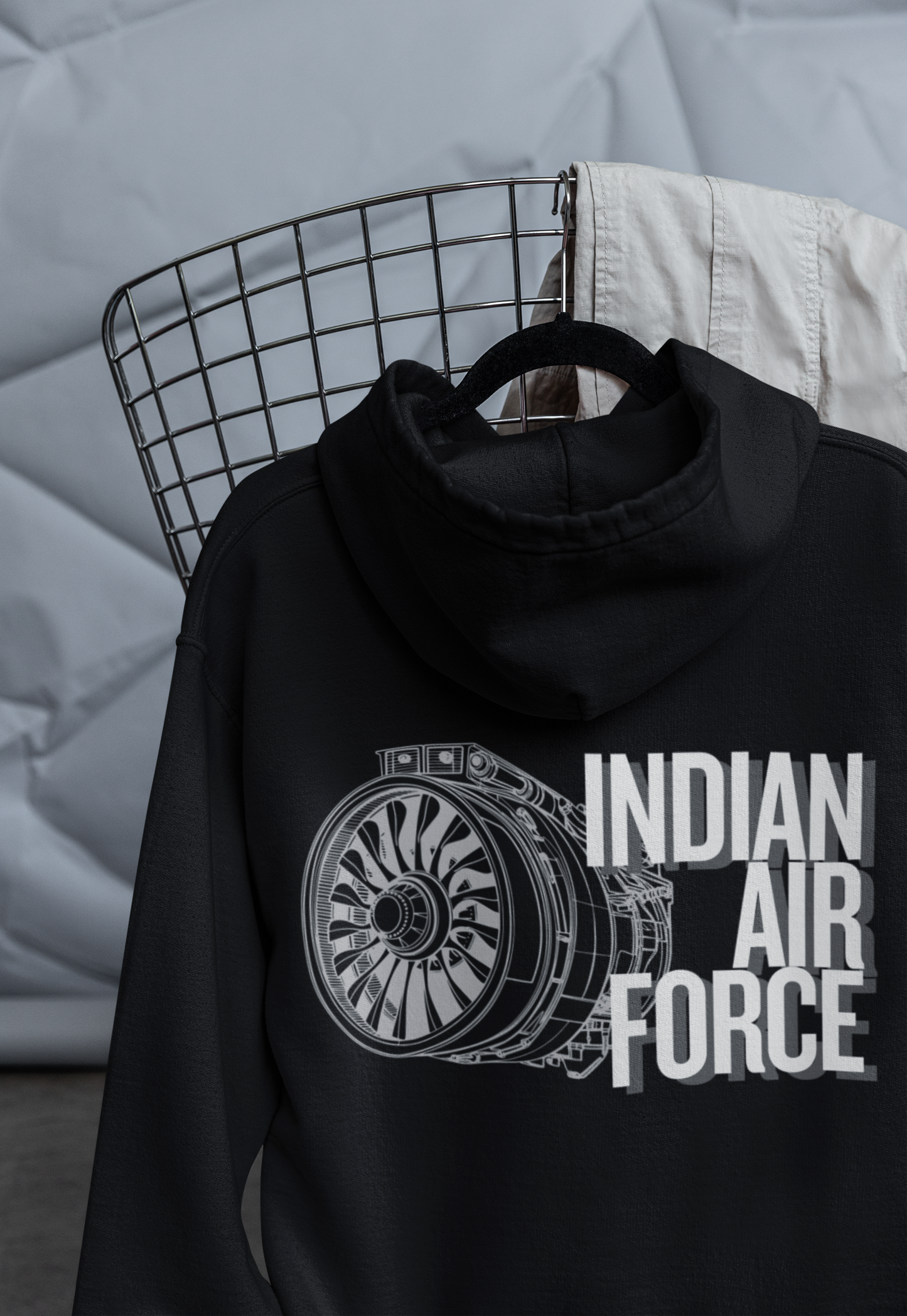 Indian Air Force Oversized Hoodie – 430 GSM Heavyweight Premium Streetwear