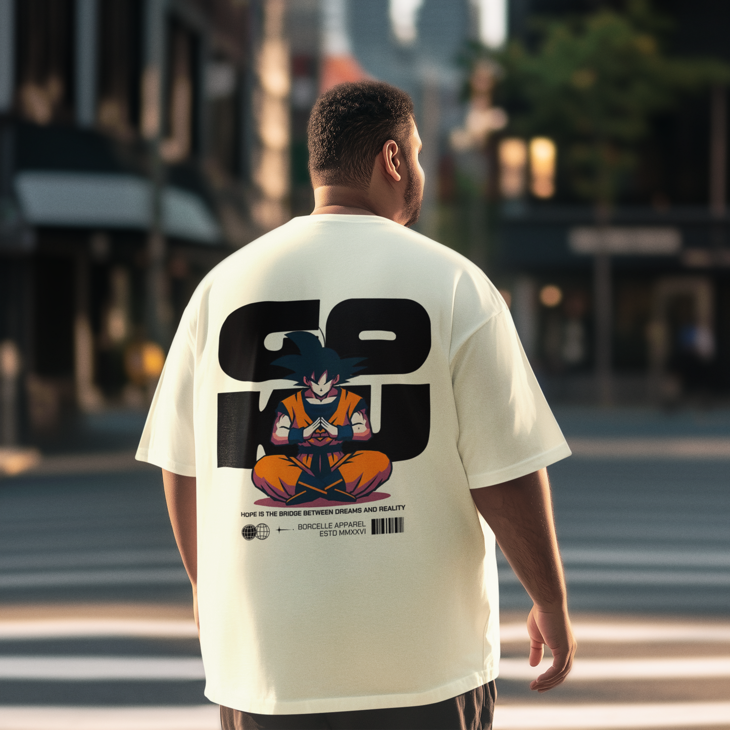 Goku Dragon Ball Z Oversized Streetwear T-Shirt