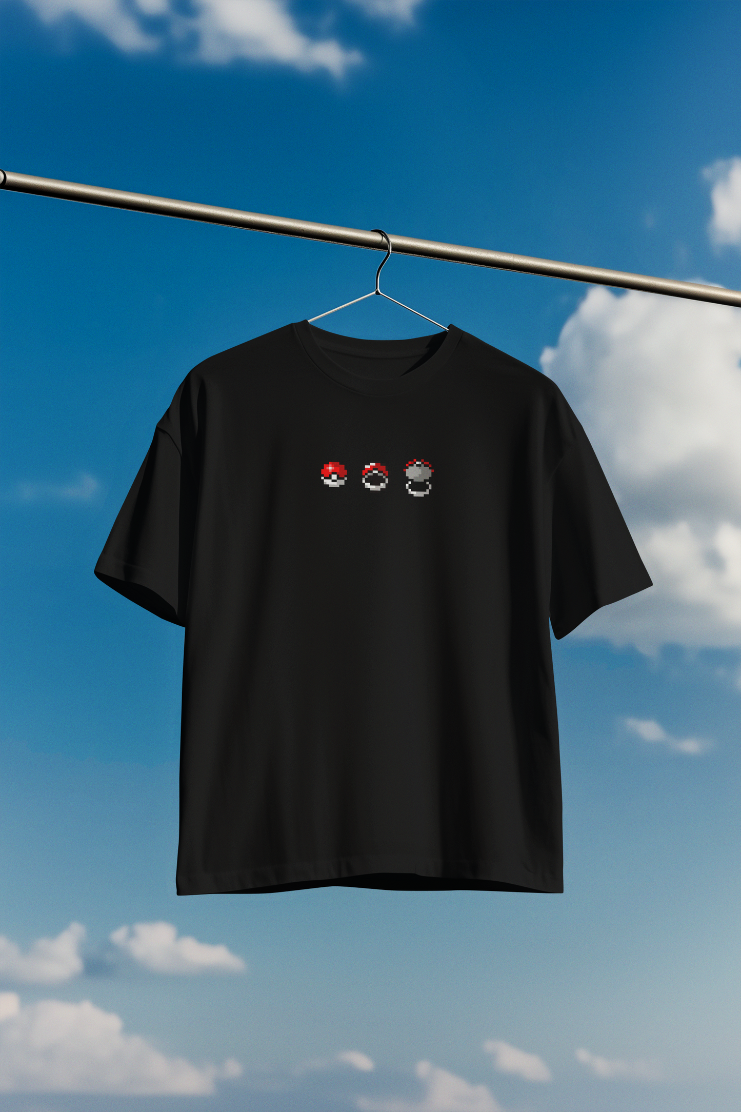 Gengar Oversized Printed T-Shirt – Anime Streetwear Ghost Pokemon Tee