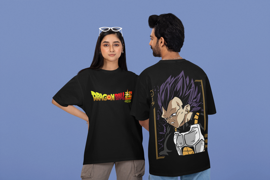 Saiyan Pride – Vegeta Oversized Tee