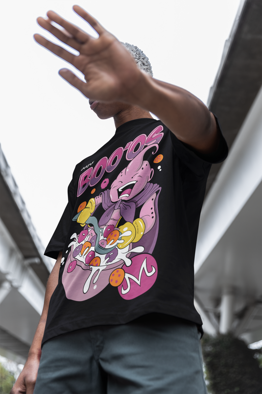 Majin Buu Printed Oversized T-Shirt | Dragon Ball Z Anime Streetwear