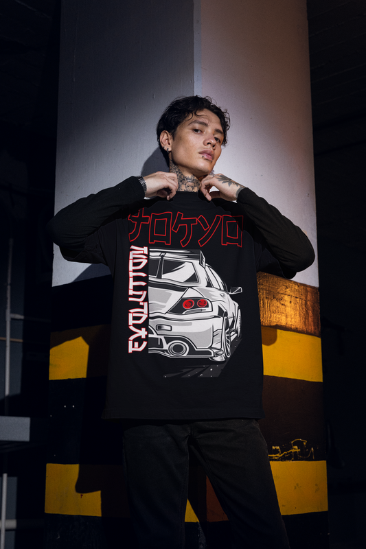 Midnight Run – Tokyo Lancer Oversized Printed Tee