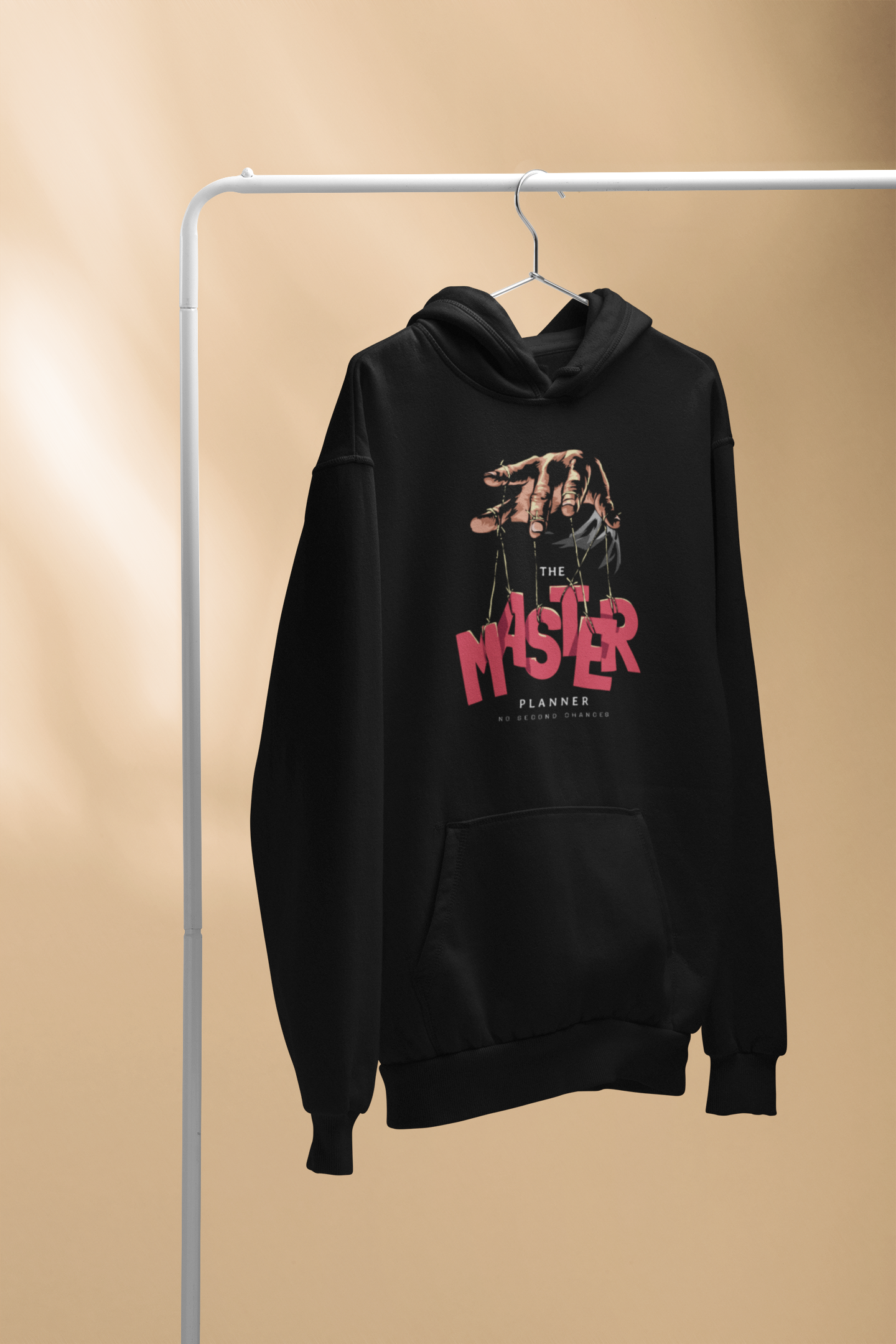 Master Printed Oversized Hoodie – Premium 430 GSM Heavyweight Streetwear