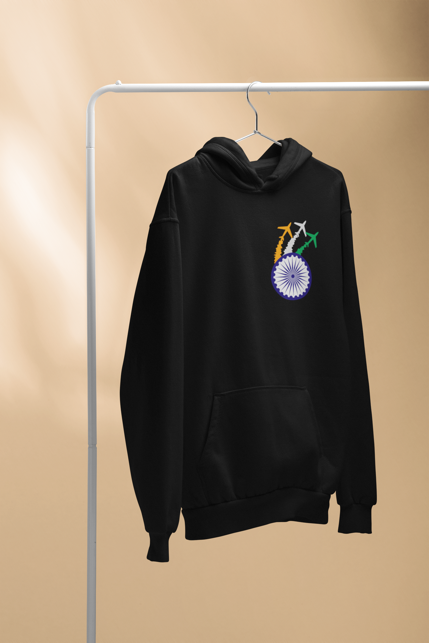 Indian Air Force Oversized Hoodie – 430 GSM Heavyweight Premium Streetwear