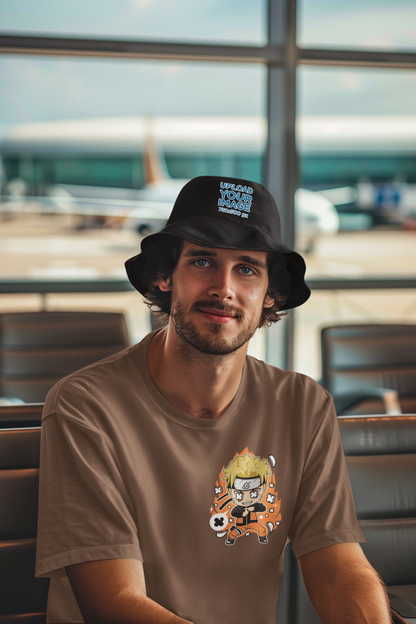 Naruto Shippuden Pop Art Oversized Graphic Tee – Premium Anime Streetwear