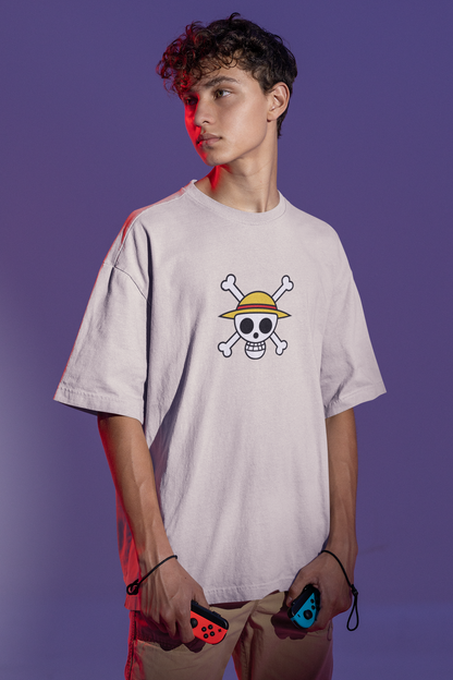 One Piece Anime Oversized Streetwear Tee